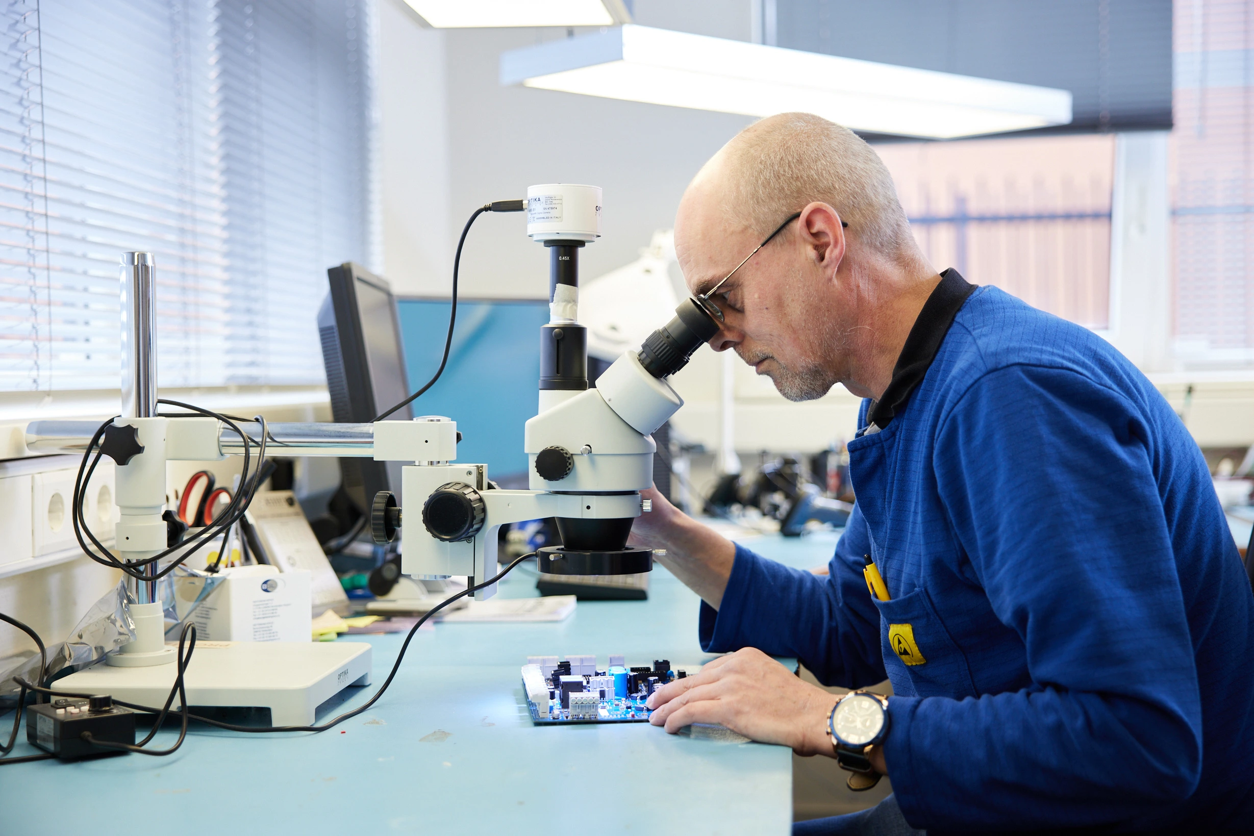 Kwaliteitscontrole PCB Prolution Hoogeveen